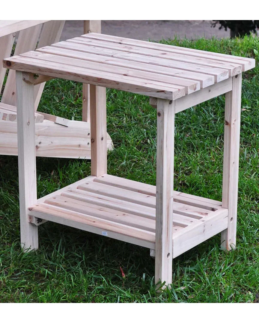 Rectangular Side Table - Natural, Cedar image