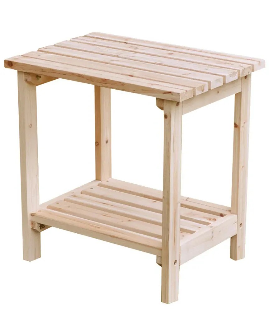 Rectangular Side Table - Natural, Cedar image