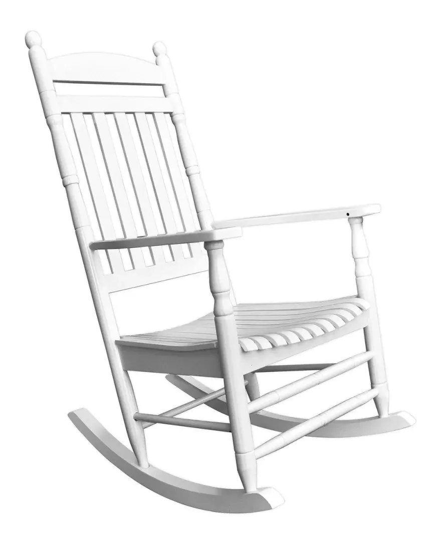 Rhode Island Porch Rocker - White, Cedar