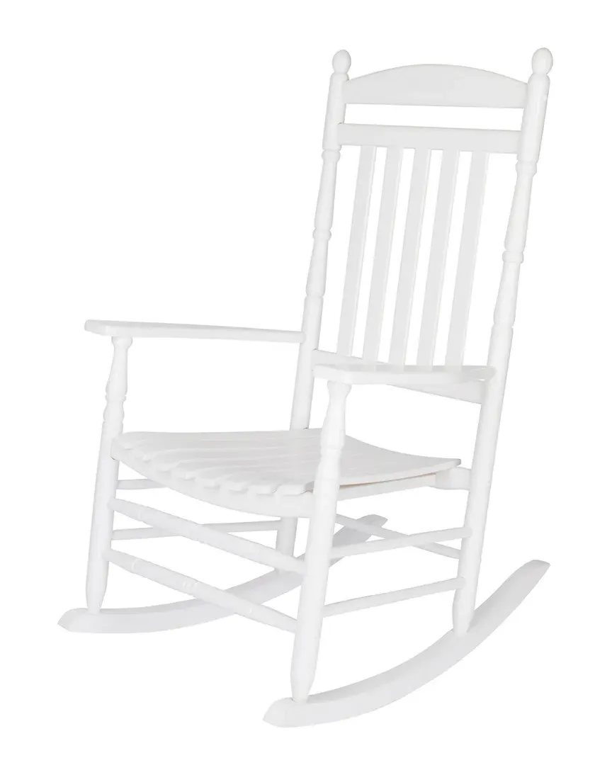 Rhode Island Porch Rocker - White, Hardwood