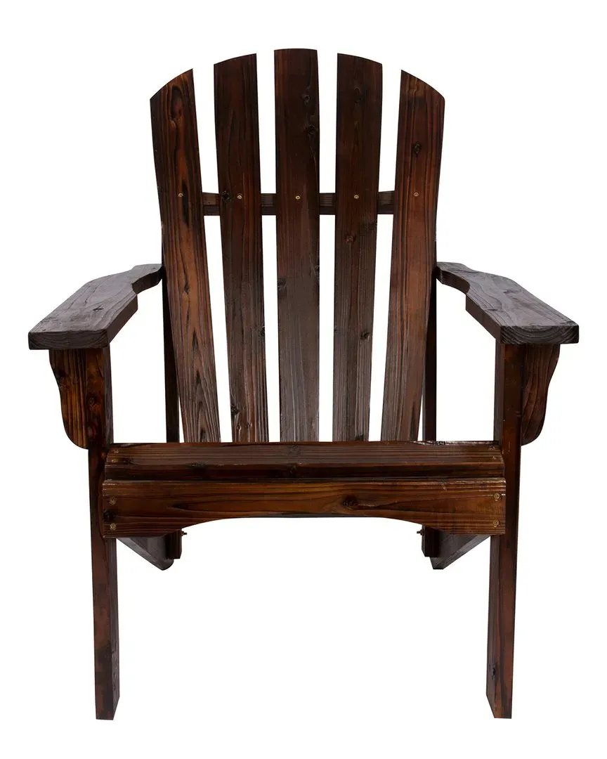 Rockport Adirondack Chair - Burnt Brown, Wood image