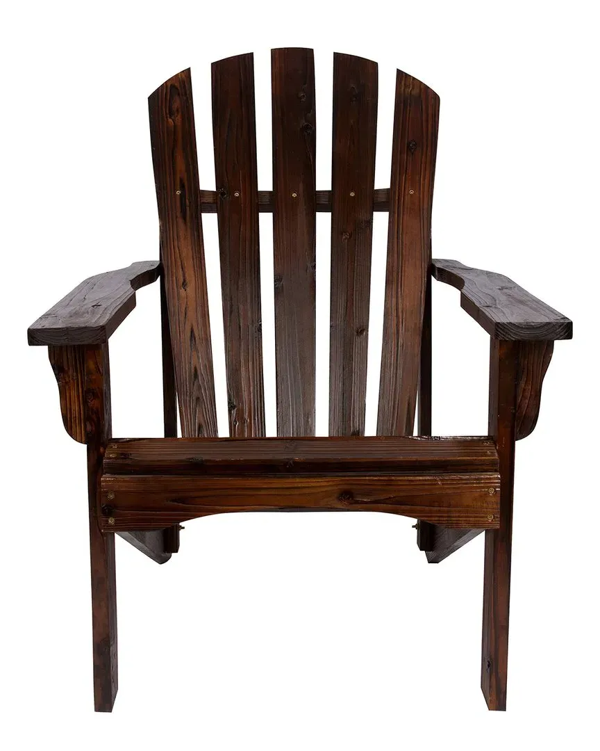 Rockport Adirondack Chair - Dark Brown, Cedar