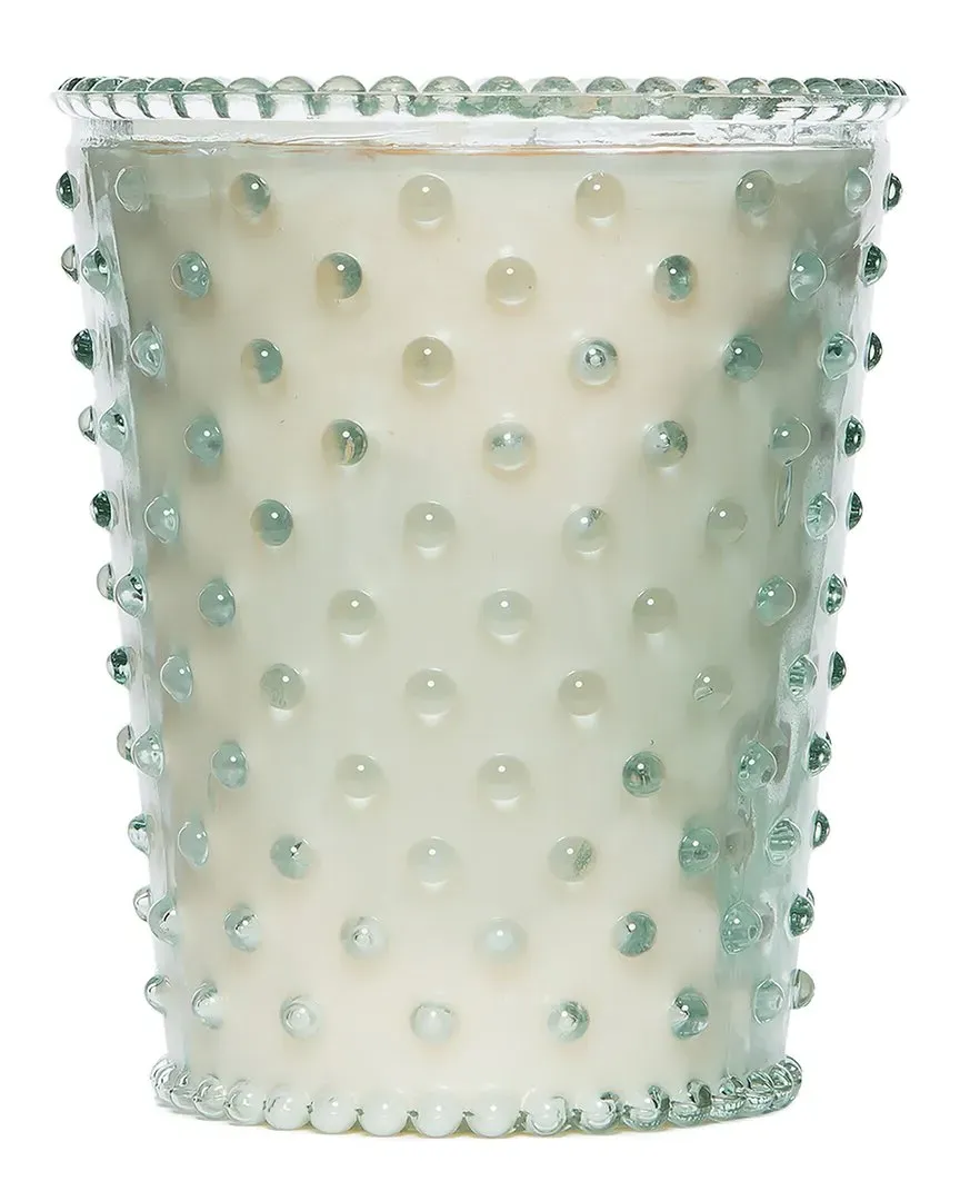Creme Fresh Hobnail Glass Candle - Clear image