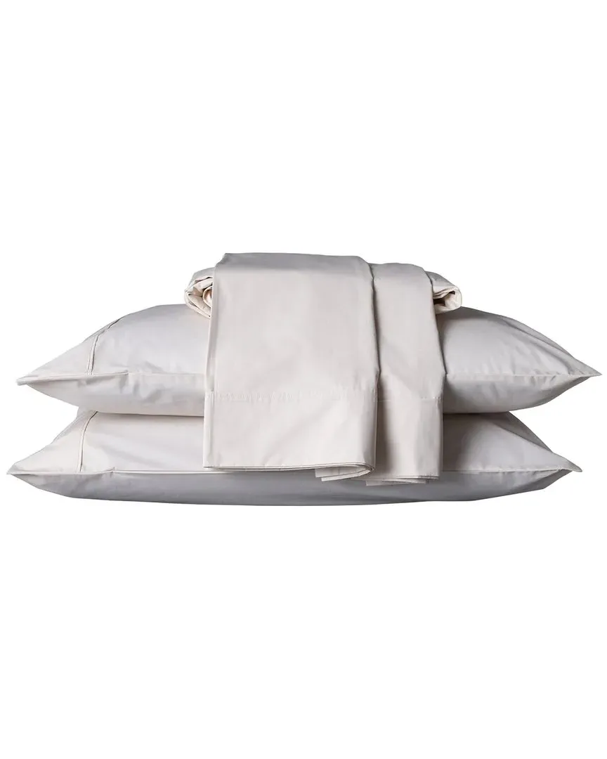 Organic Cotton 300tc Percale Sheet Set - Ivory image