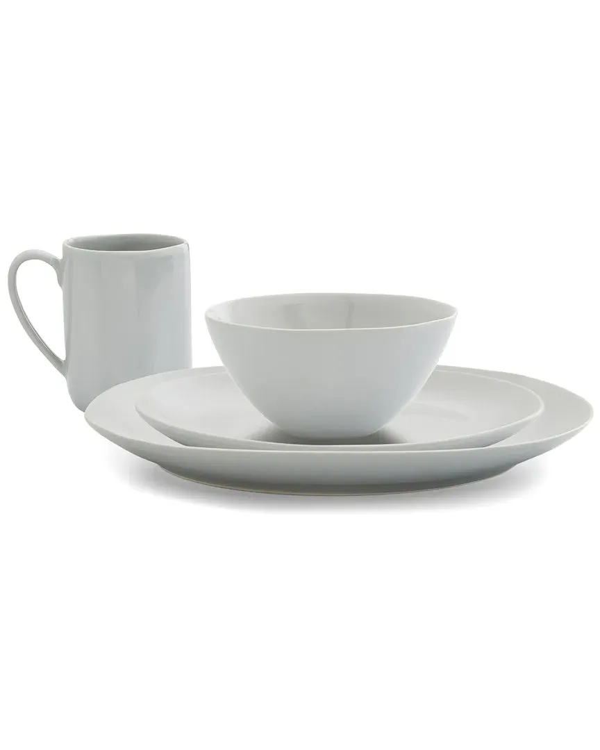 Arbor 4pc Place Setting - Grey, Stoneware image