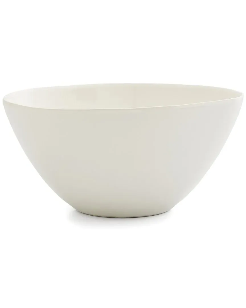 Arbor Large Serving Bowl - White, Stoneware