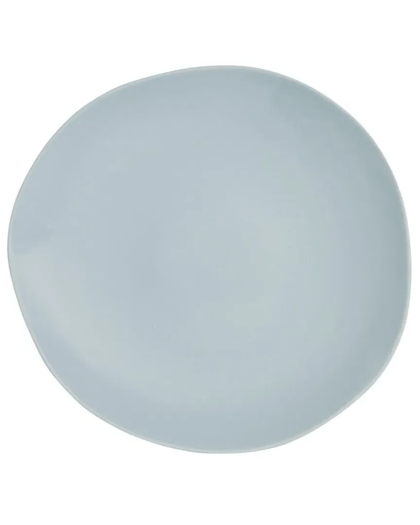 Arbor Set of 4 Dinner Plates - Blue, Stoneware image