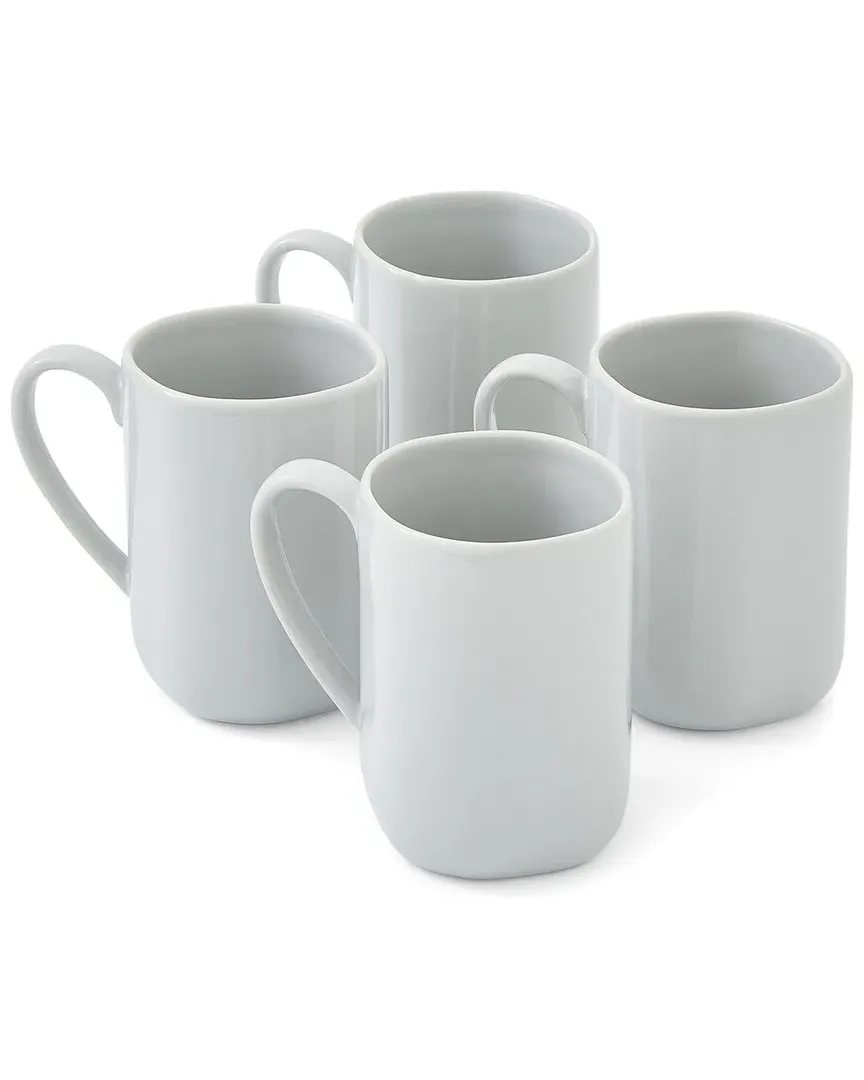 Arbor Set of 4 Mugs - Grey, Stoneware