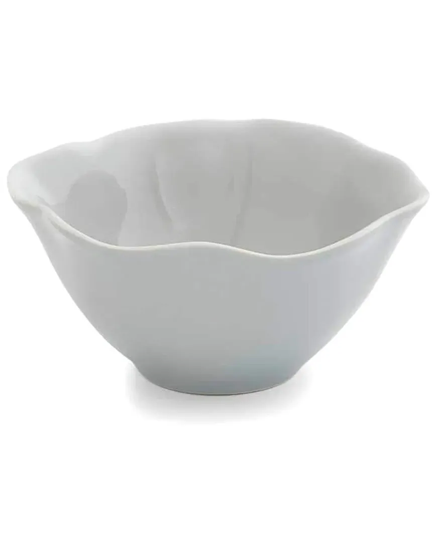 Floret Set of 4 All Purpose Bowls - Grey, Stoneware