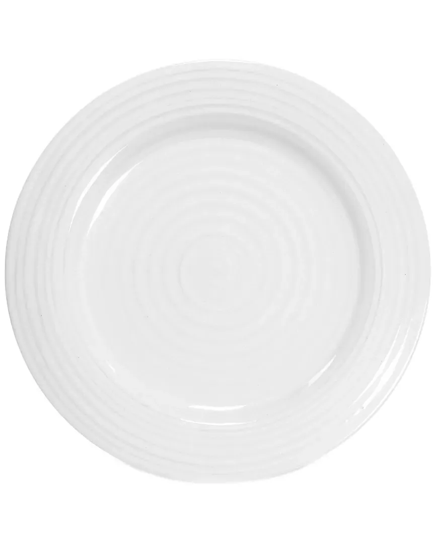 Set of 4 11in Dinner Plates - White, Porcelain image