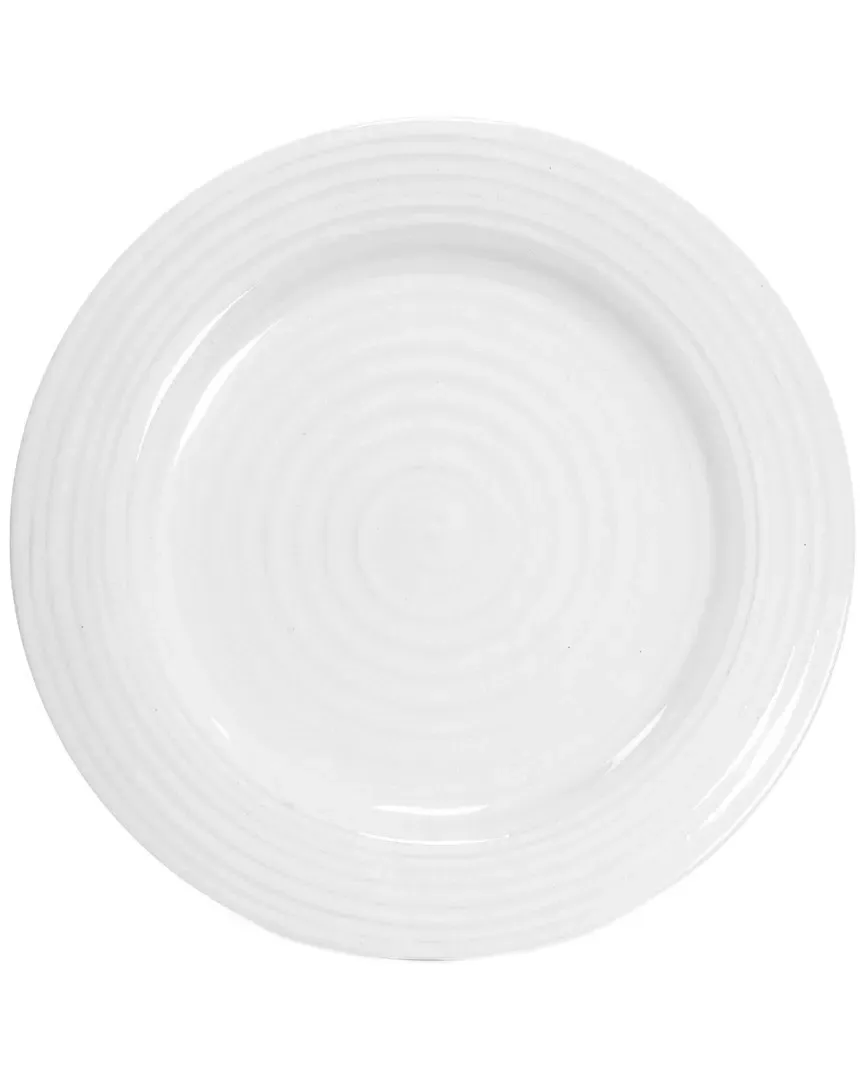 Set of 4 9in Luncheon Plates - White, Porcelain image