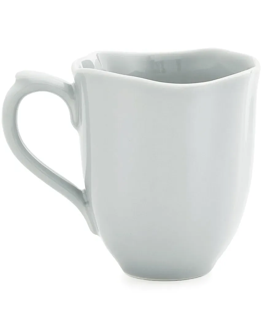 Set of 4 Floret Mugs - Grey, Stoneware image