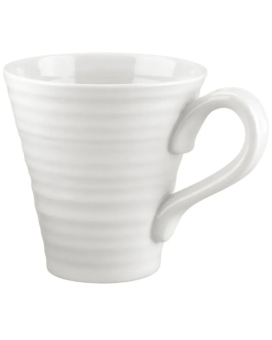 Set of 4 Mugs - White, Porcelain