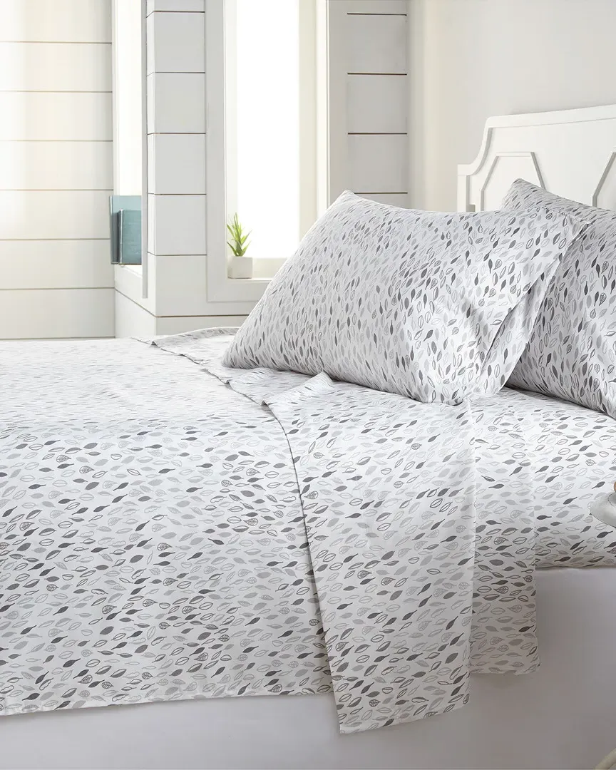 Botanical Forest Sheet Set - Silver, Microfiber