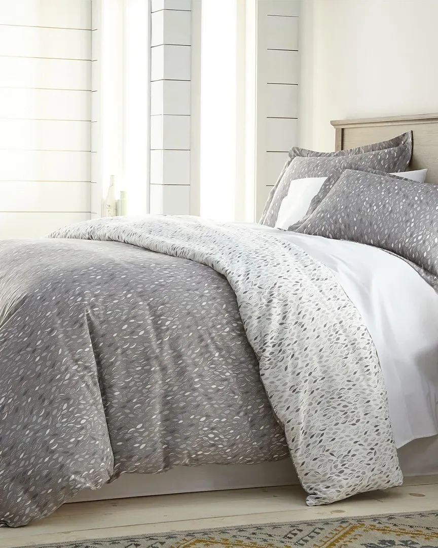 Botanical Garden 3pc Duvet Cover Set - Grey