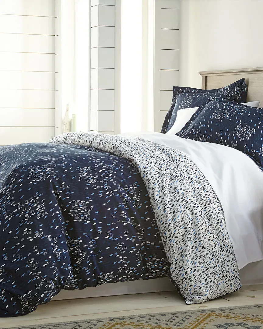 Botanical Garden 3pc Duvet Cover Set - Navy image