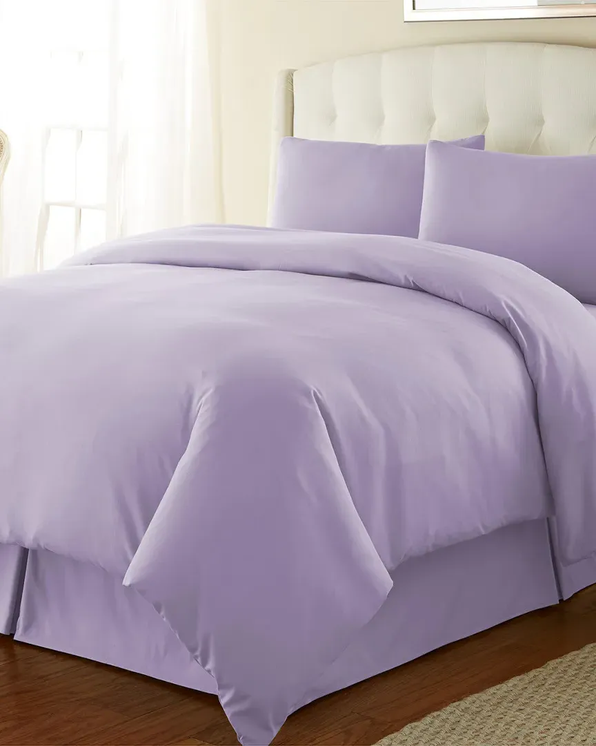 Essential Duvet Cover Set - Lilac Purple, Microfiber