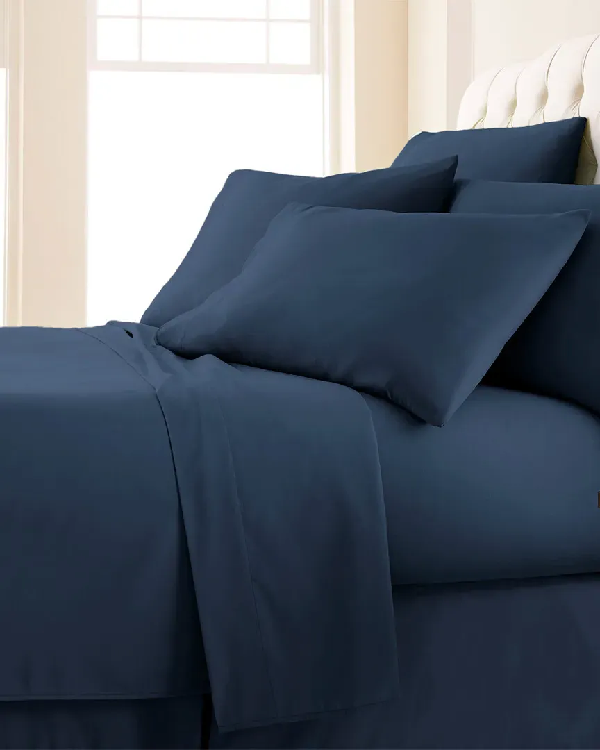 Extra Soft Easy Care Essential Sheet Set - Navy Blue, Microfiber