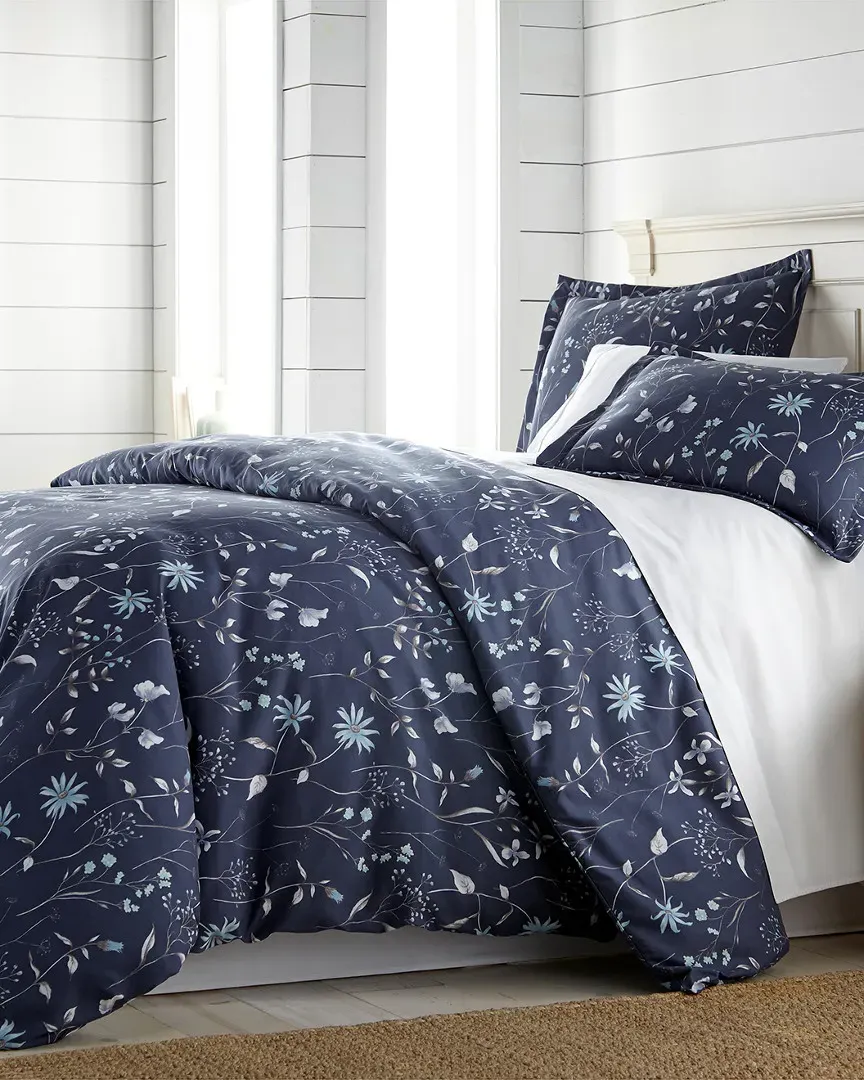 Secret Meadow Duvet Cover Set - Blue, Brushed Microfiber image