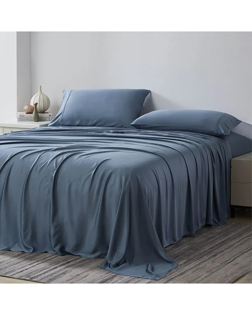 500 Thread Count Extra Deep Pocket Sheet Set - Steel Blue