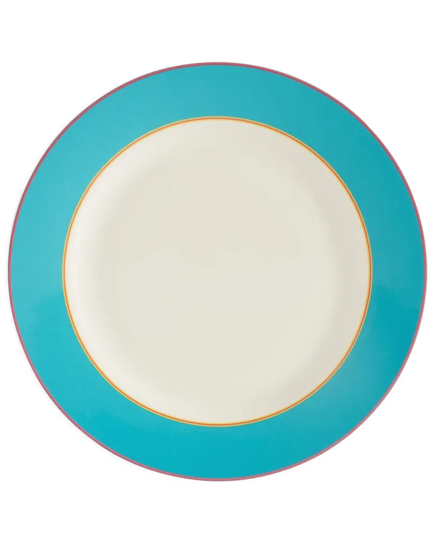 Kit Kemp Charger Plate - Turquoise, Fine China