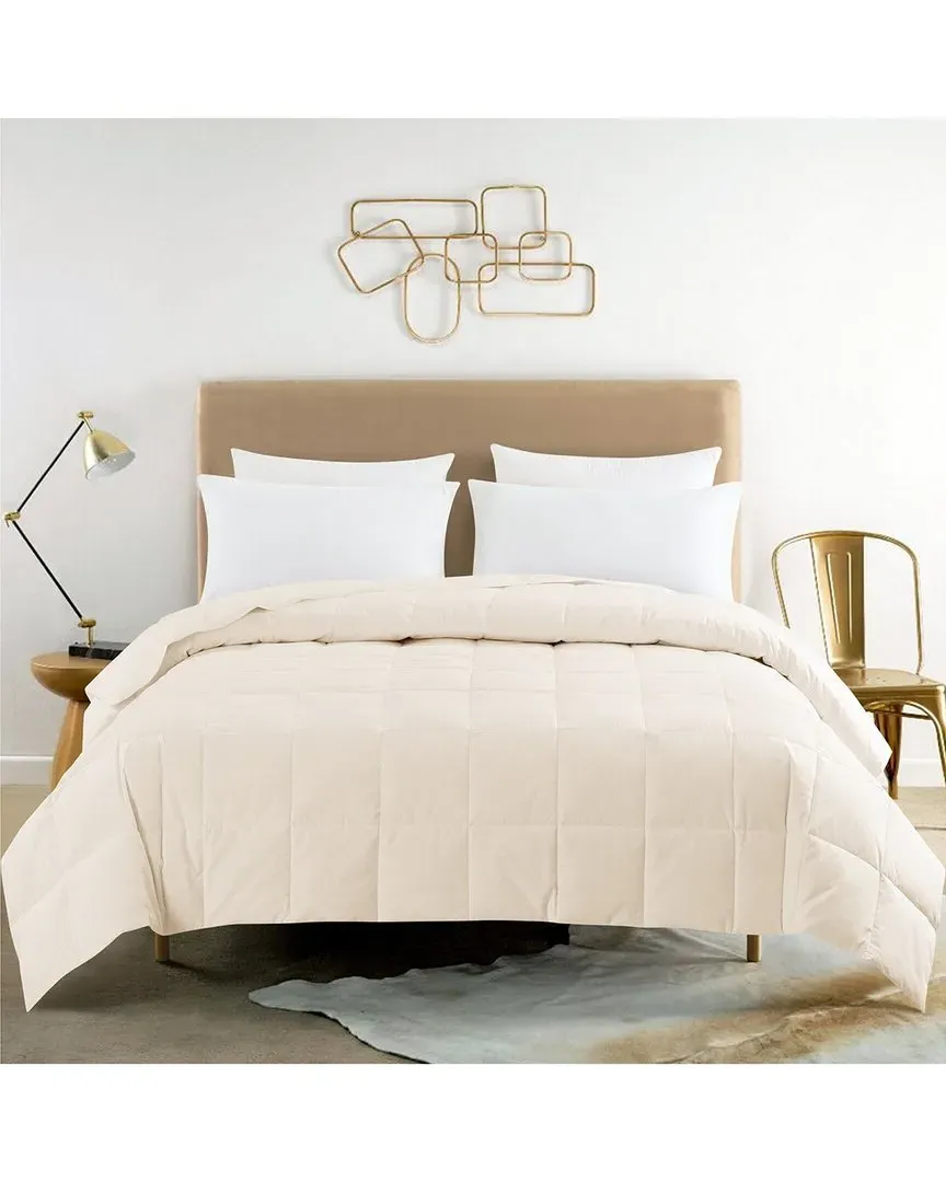 Constance Duck Down Blanket - Ivory, Cotton image