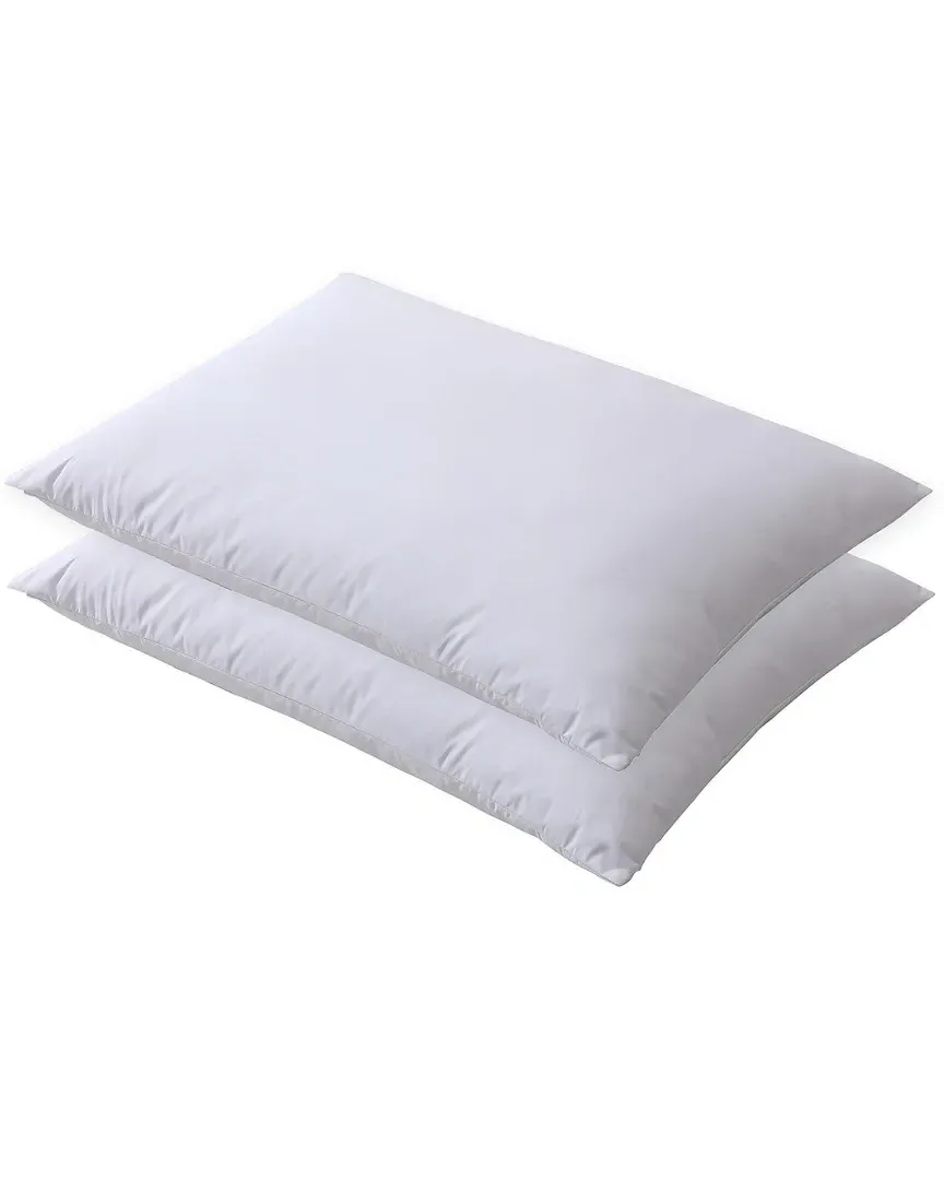 Cotton Duck Down Blend 2 Pillow Pack - White image