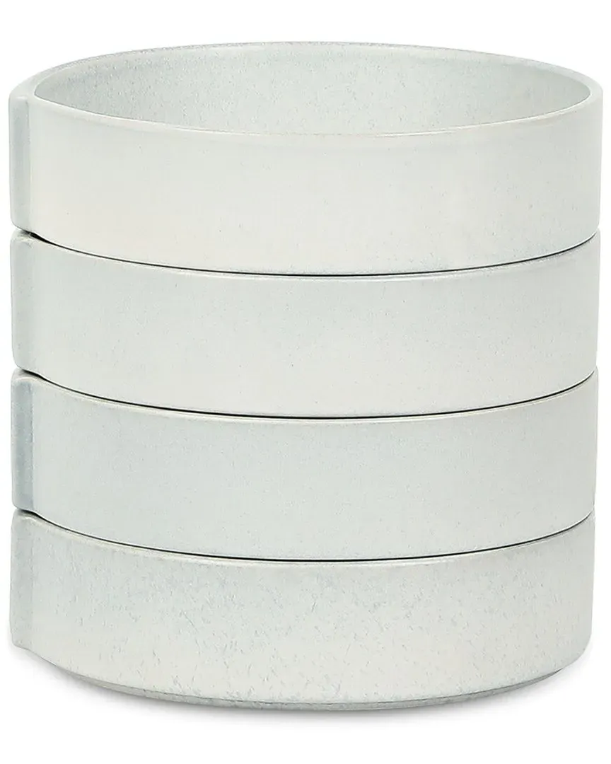 Bao 4pc Pasta Bowl Set - Blue, Stoneware