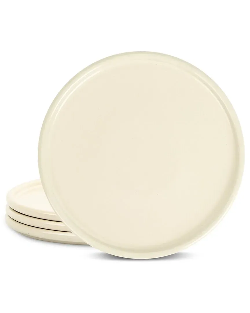 Eden 4pc Dinner Plate Set - Beige, Stoneware image