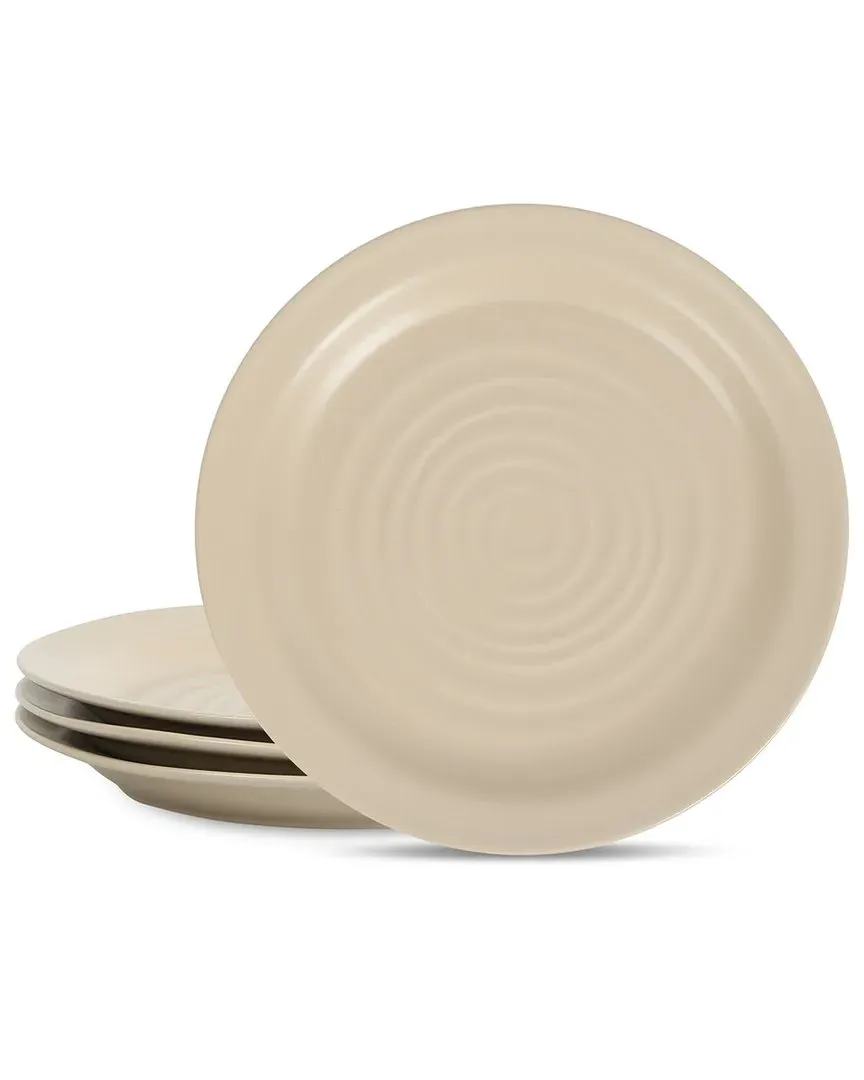 Orbit 4pc Dinner Plate Set - Beige, Stoneware image