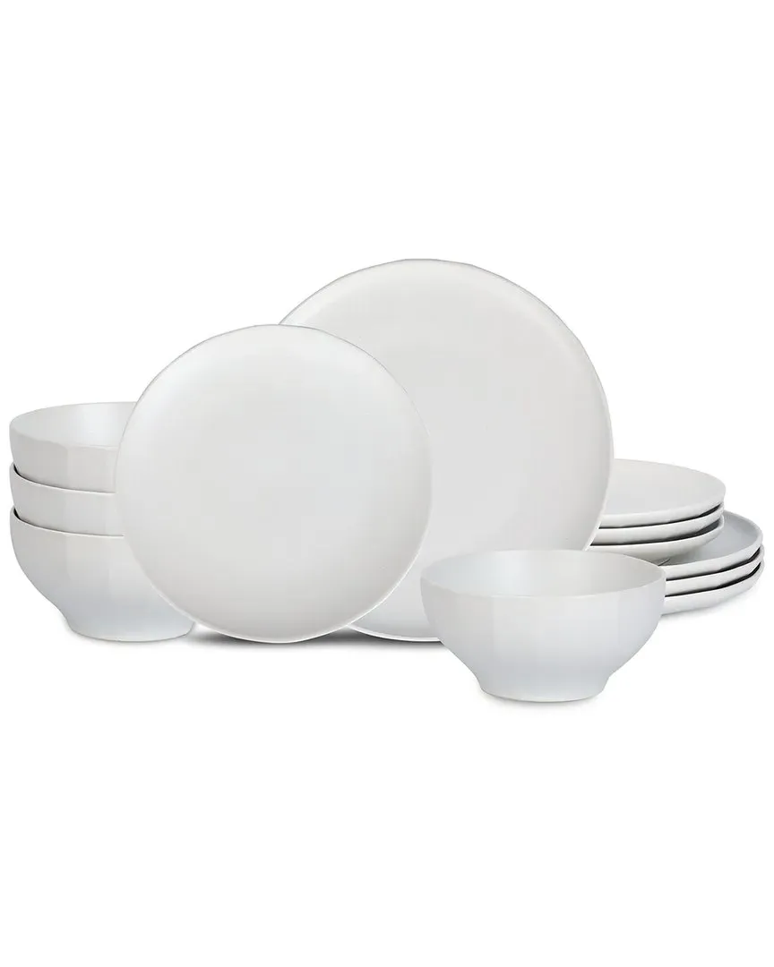 Rio 12pc Dinnerware Set - Beige, Stoneware image