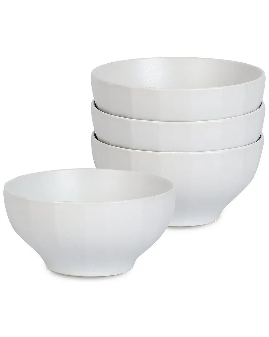 Rio 4pc Bowl Set - Beige, Stoneware image