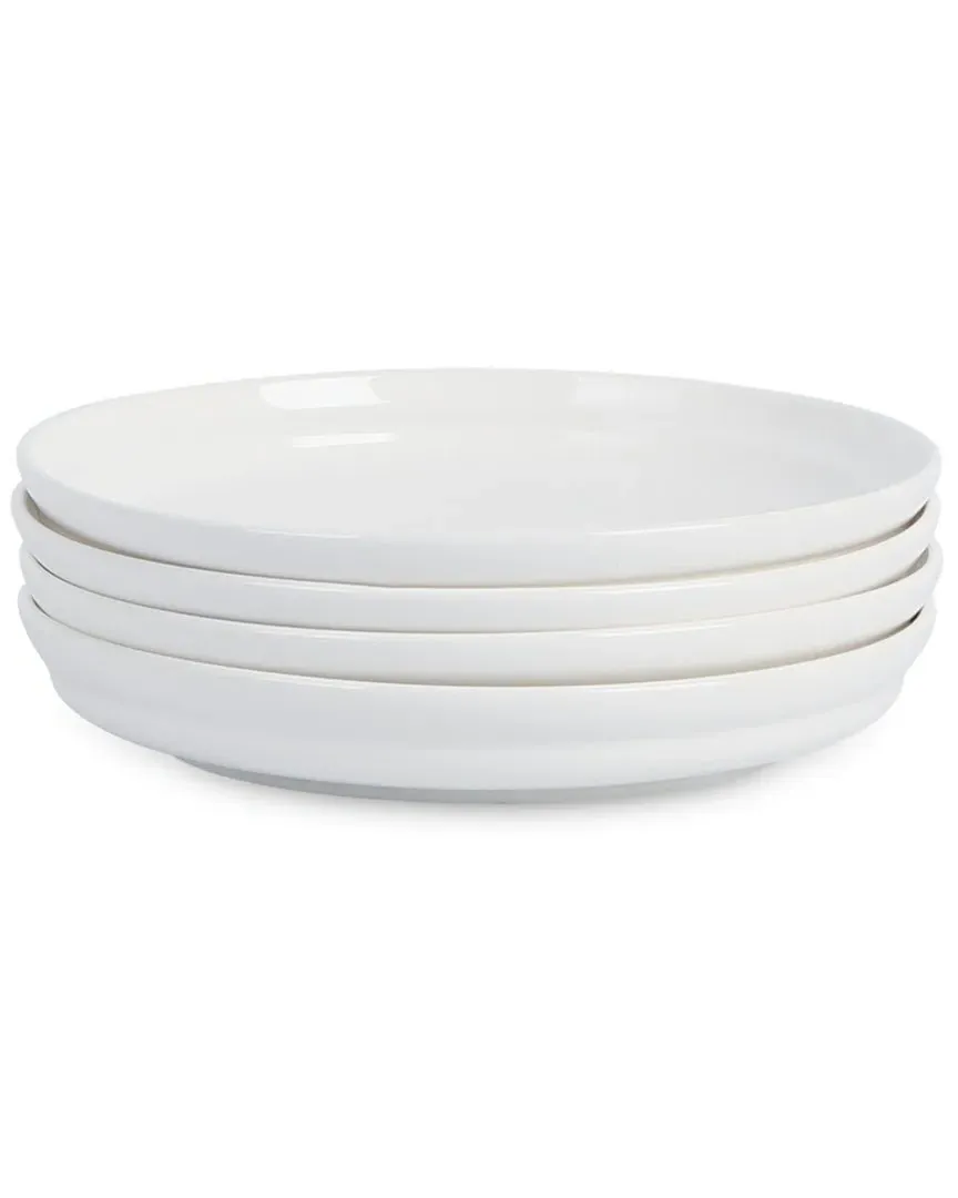 Virtuo 4-Piece Salad Plate Set - White, Porcelain image