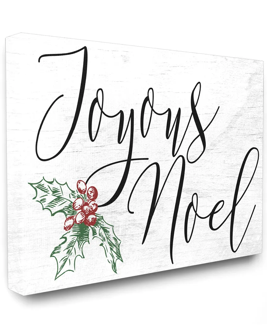 Joyous Noel Christmas Stretched Canvas Wall Art image