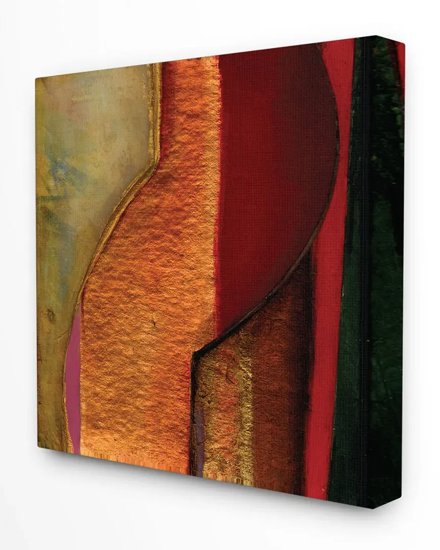 Zig Zag Russet Canvas Art by Matthew Finger image