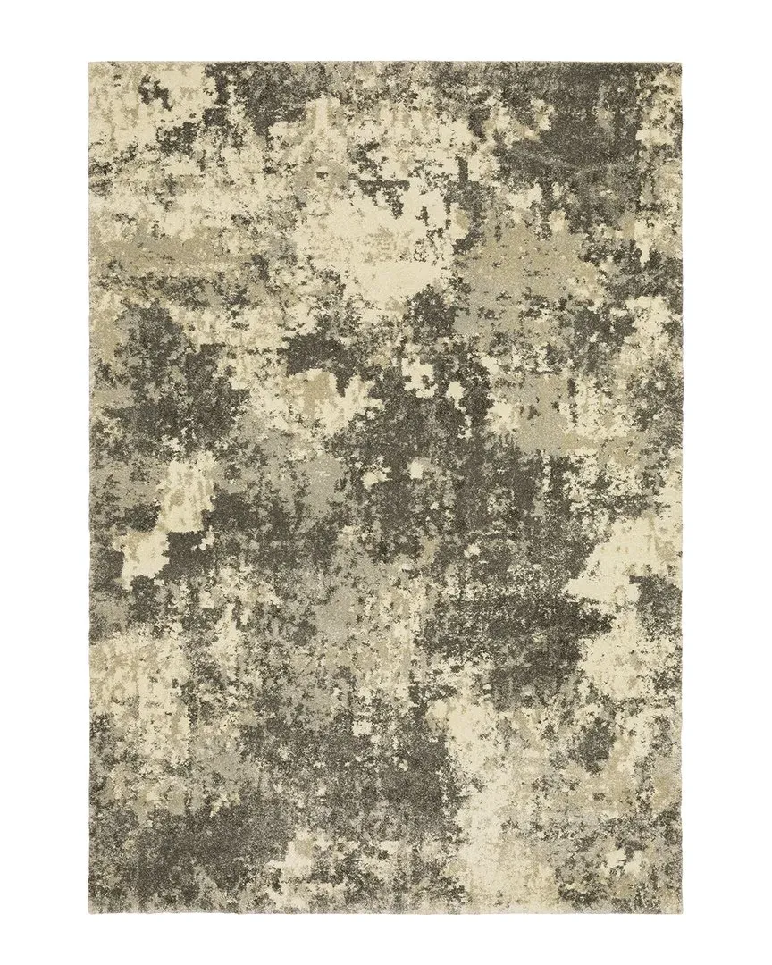 Avalon Abstract Rug - Grey, Polypropylene image