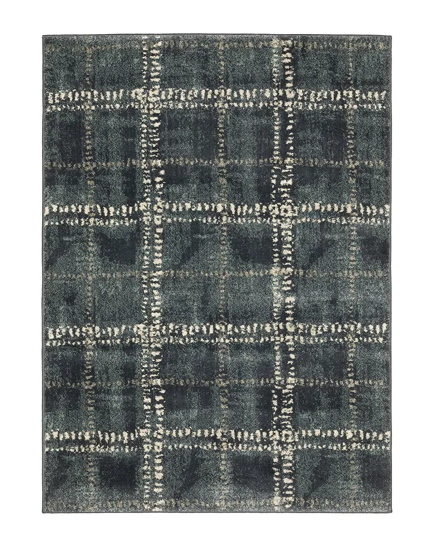 Carolina Rug - Blue/Beige, Polypropylene image