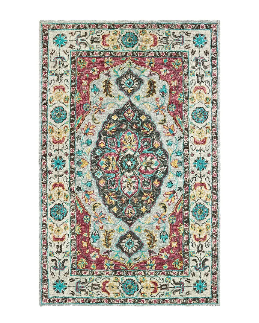 Zephyr Hand-Tufted Wool Rug - Grey image