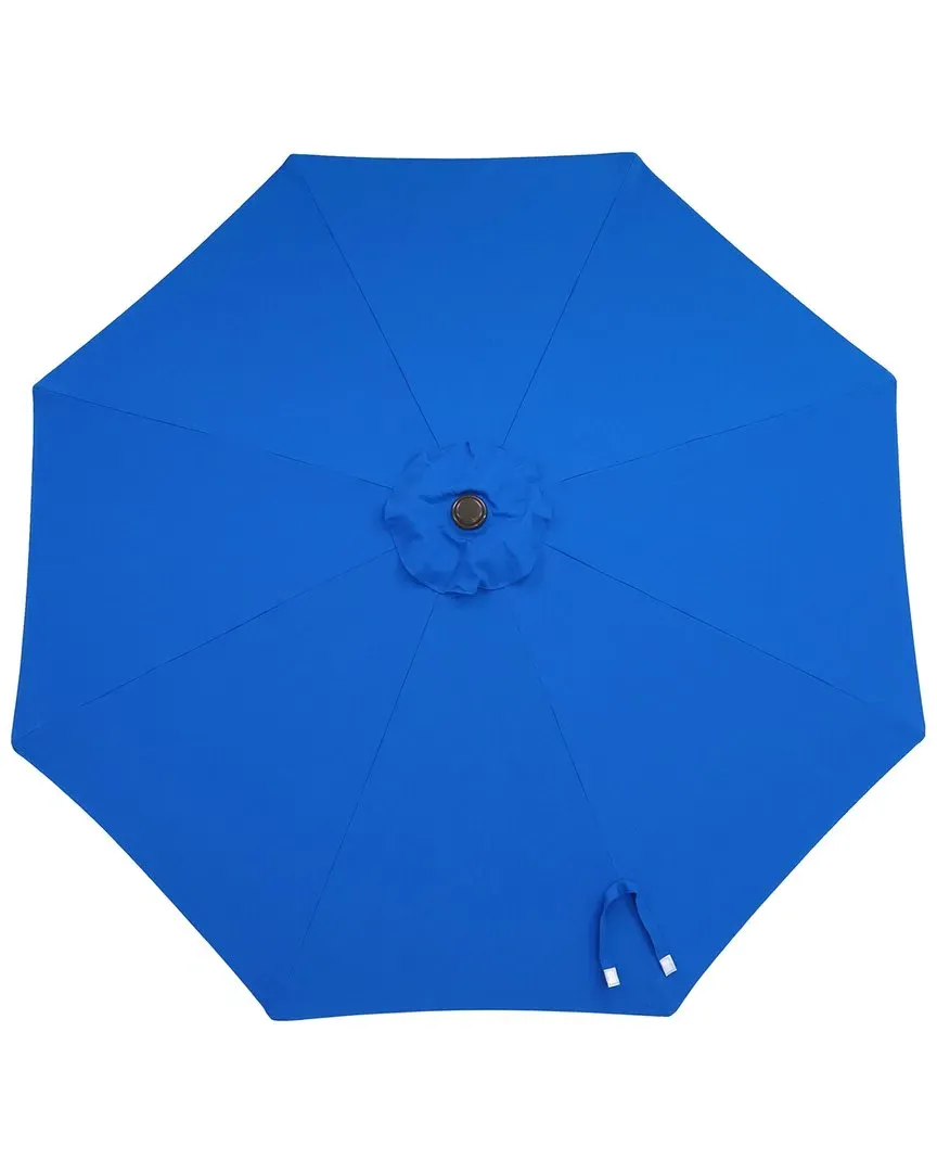 9ft Patio Umbrella with Tilt - Blue, Sunbrella image