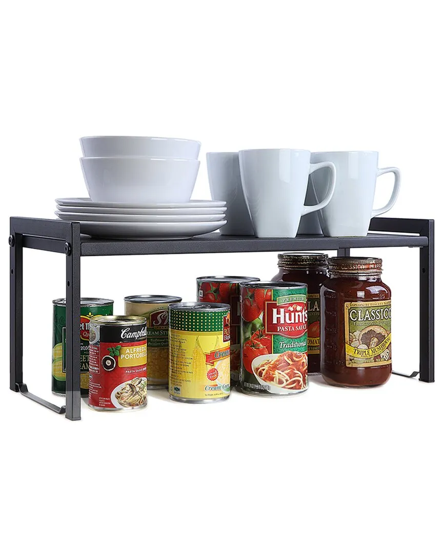 Expandable Shelf Organizer - Black, Steel image