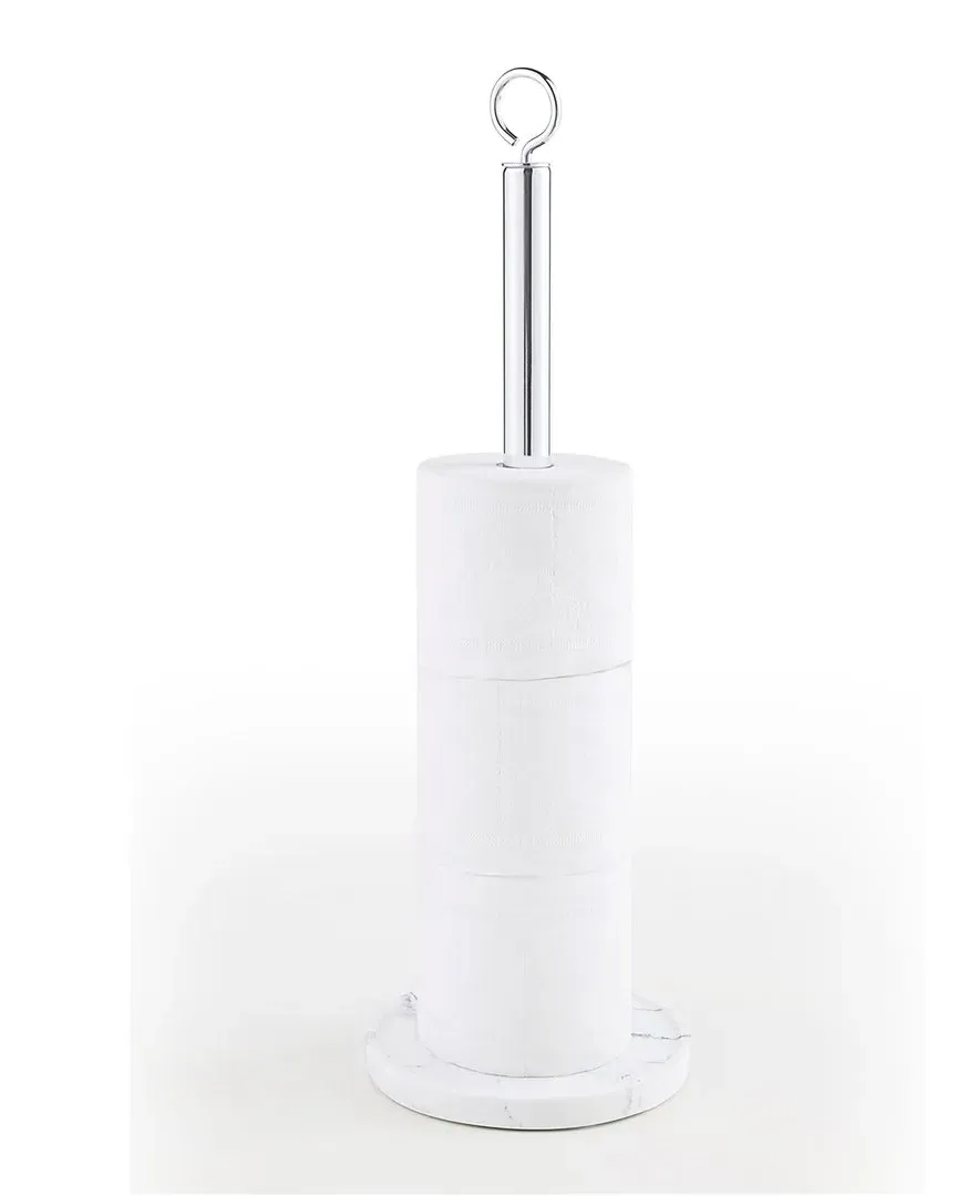 Free Standing Toilet Paper Holder - Silver image