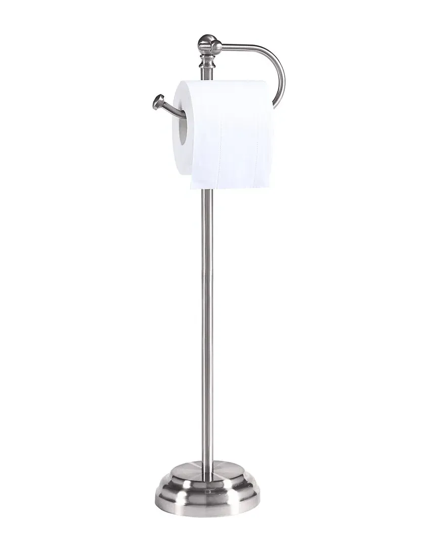 Toilet Paper Holder Stand - Metallic, Steel image