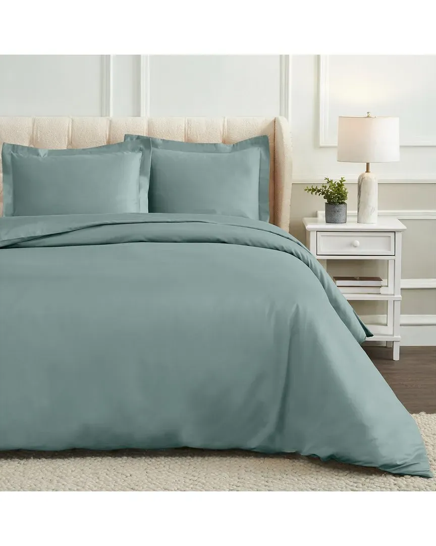 1200 Thread Count Duvet Cover Set - Teal, Egyptian Cotton