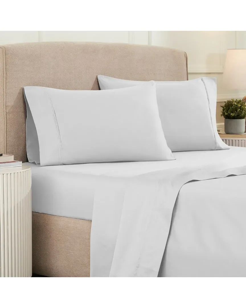 1200 Thread Count Sheet Set with Deep Pockets - Platinum, Egyptian Cotton