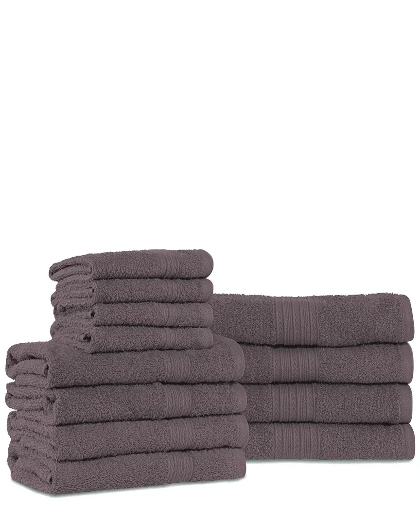 12pc Cotton Towel Set - Graphite