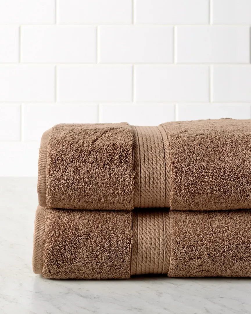 2pc Bath Towel Set - Egyptian Cotton image