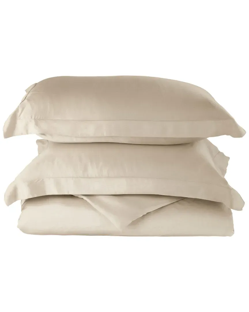 300 Thread Count Bamboo Duvet Set - White