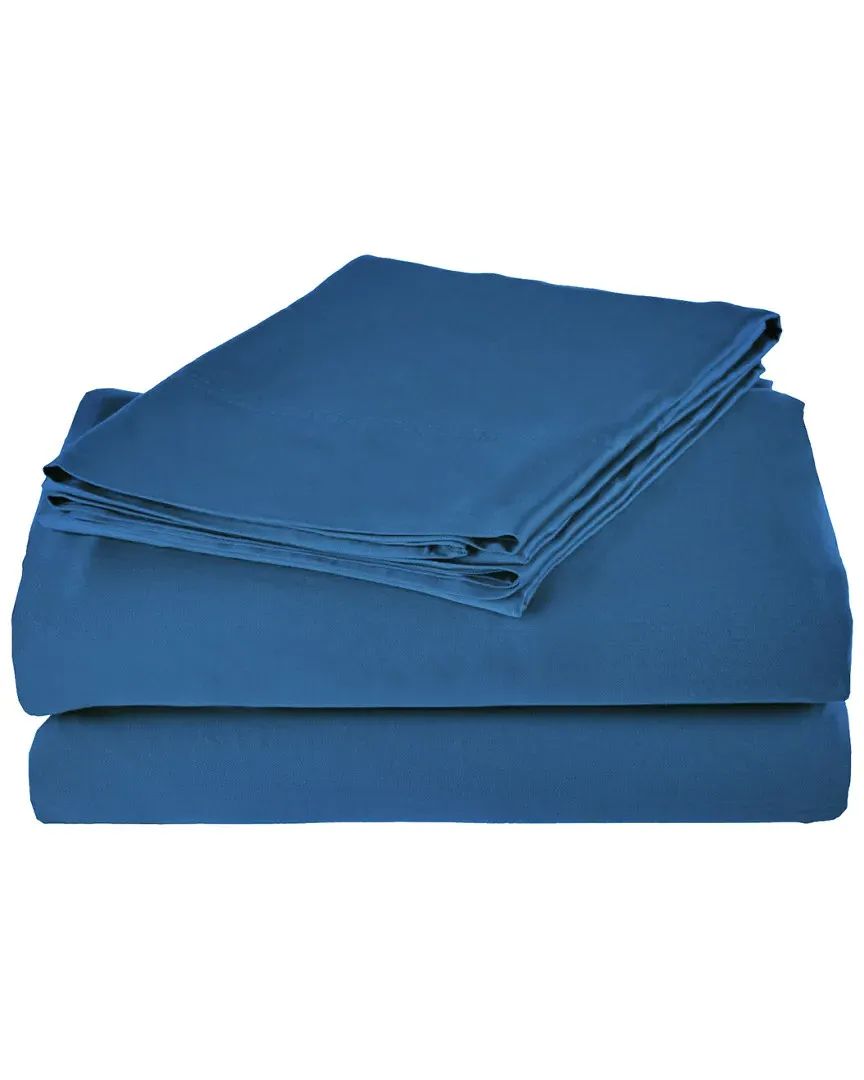 300 Thread Count Deep Pocket Sheet Set - Blue, Rayon Bamboo