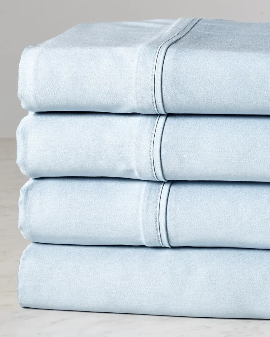 300 Thread Count Deep Pocket Sheet Set - Light Blue, Modal