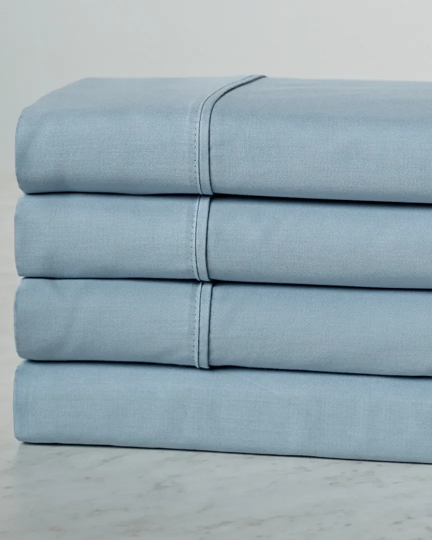 400 Thread Count Egyptian Cotton Sheet Set - Light Blue